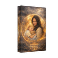 God Is Our Refuge and Strength – Canvas Wall Art | ❤️ Personalization Mother & Child Psalm 46:1
