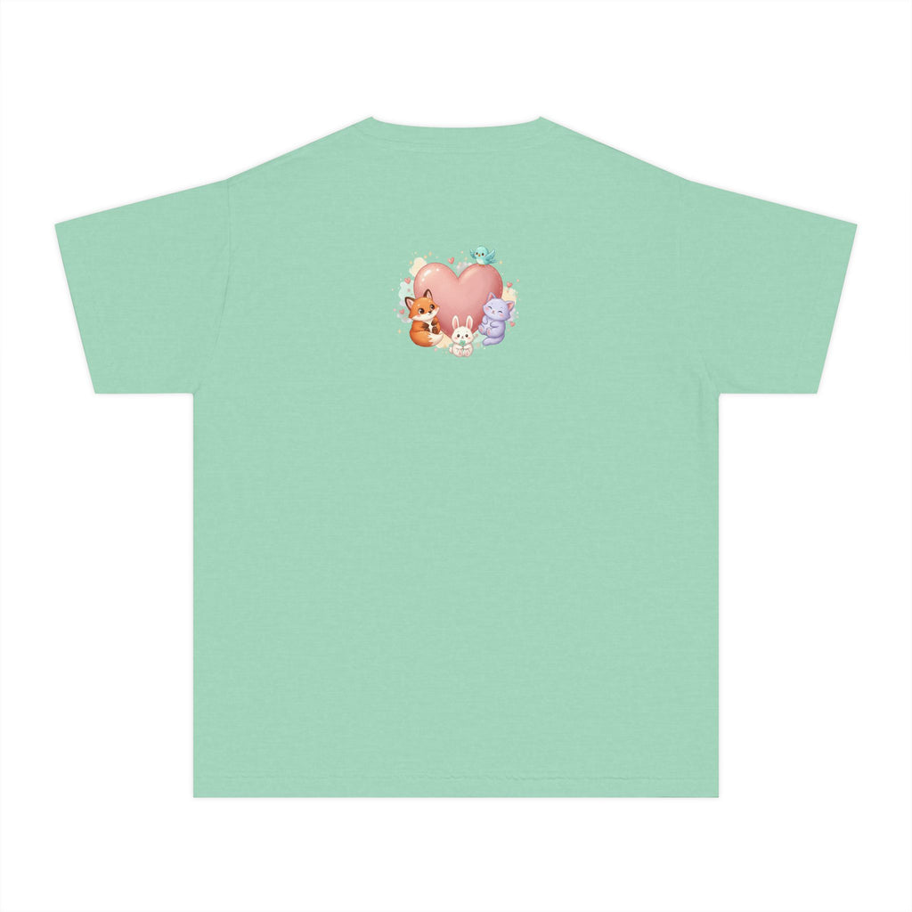 Youth Kindness Changes Everything Tee | Cute Elephant Kids Shirt | Inspirational Children’s Graphic T-Shirt