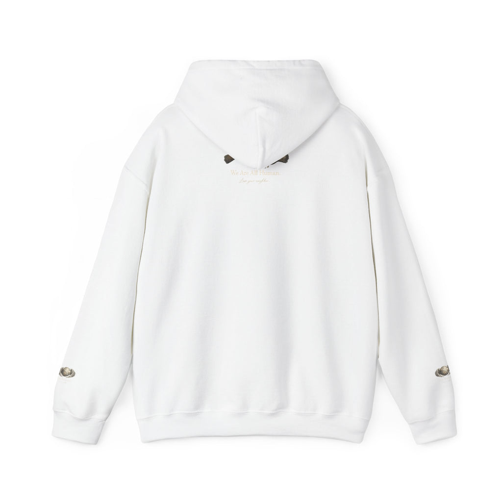 “Love People Anyway” Hoodie – Inspirational Script Graphic Sweatshirt | Compassion Message Pullover