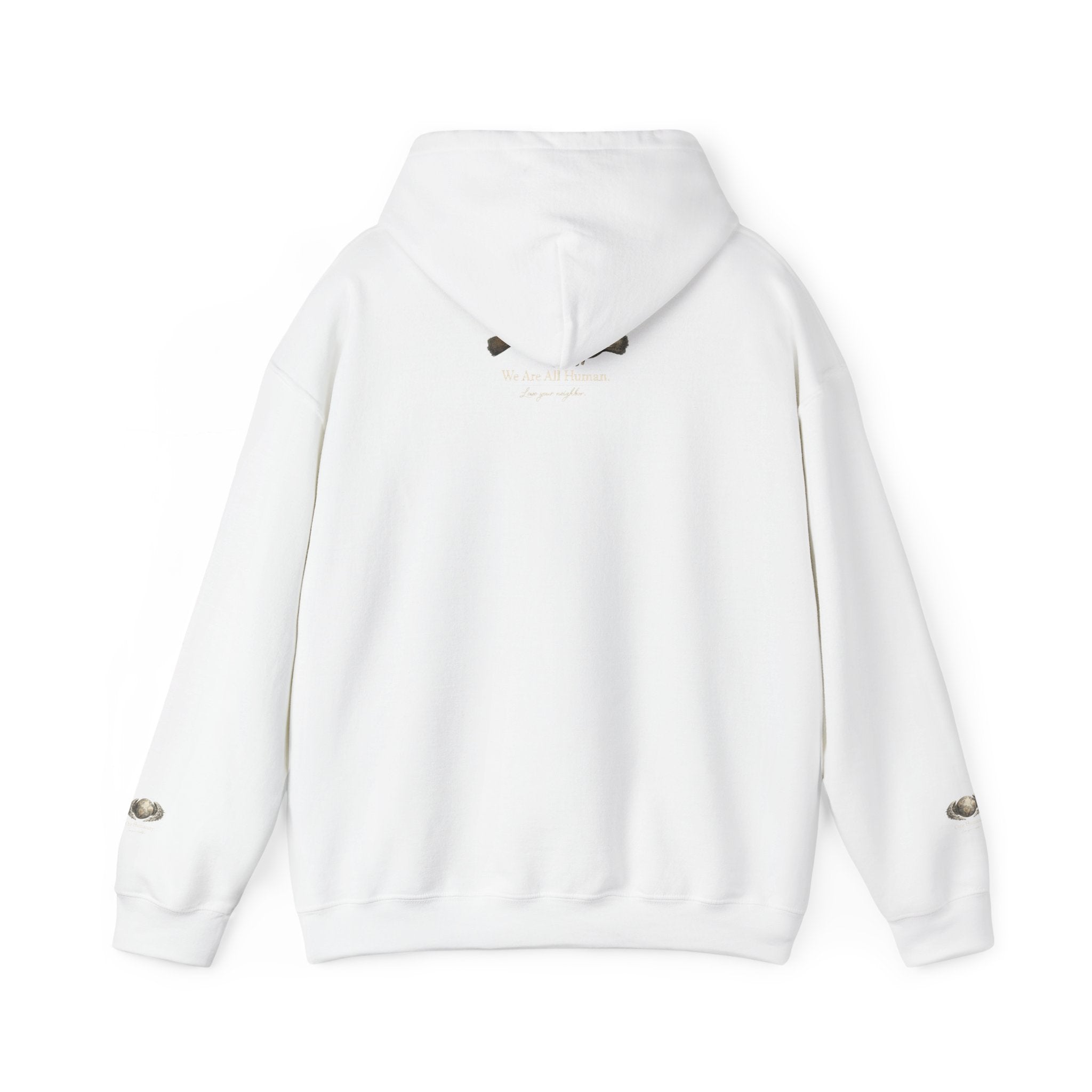 “Love People Anyway” Hoodie – Inspirational Script Graphic Sweatshirt | Compassion Message Pullover
