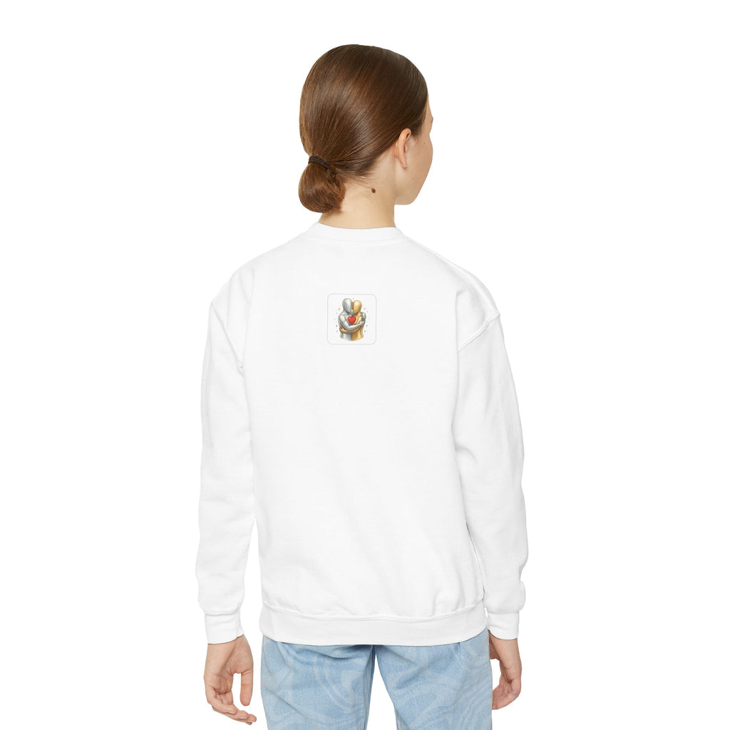 Kindness Changes Everything Youth Crewneck Sweatshirt – Inspirational Kids Pullove