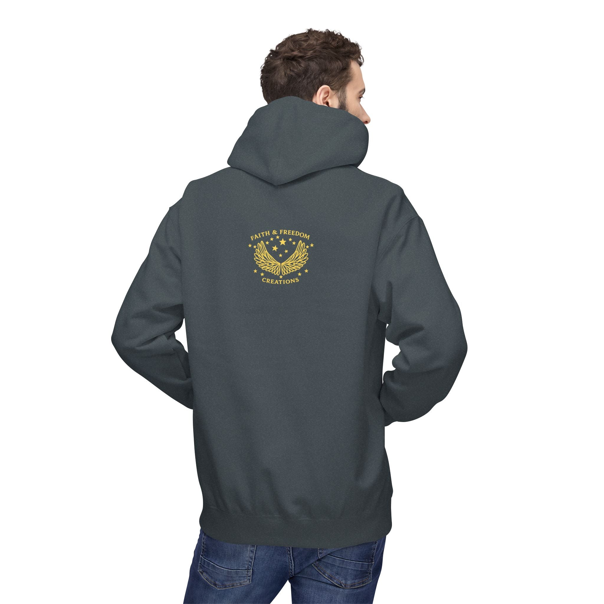 The Nations Rage – Hoodie | “But God Laughs” Scripture Pullover