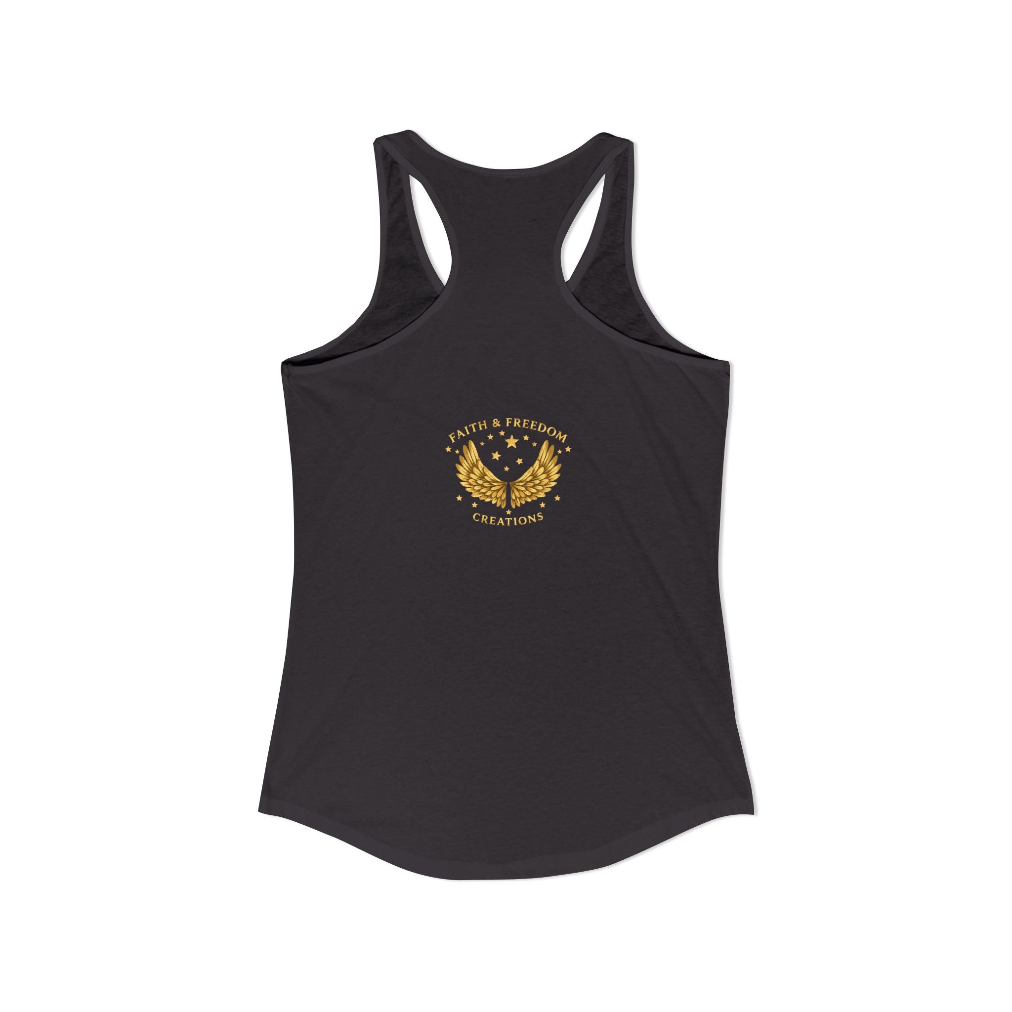 Delilah’s Salon – Women’s Racerback Tank | Vintage Review Graphic – Five-Star Faith Series