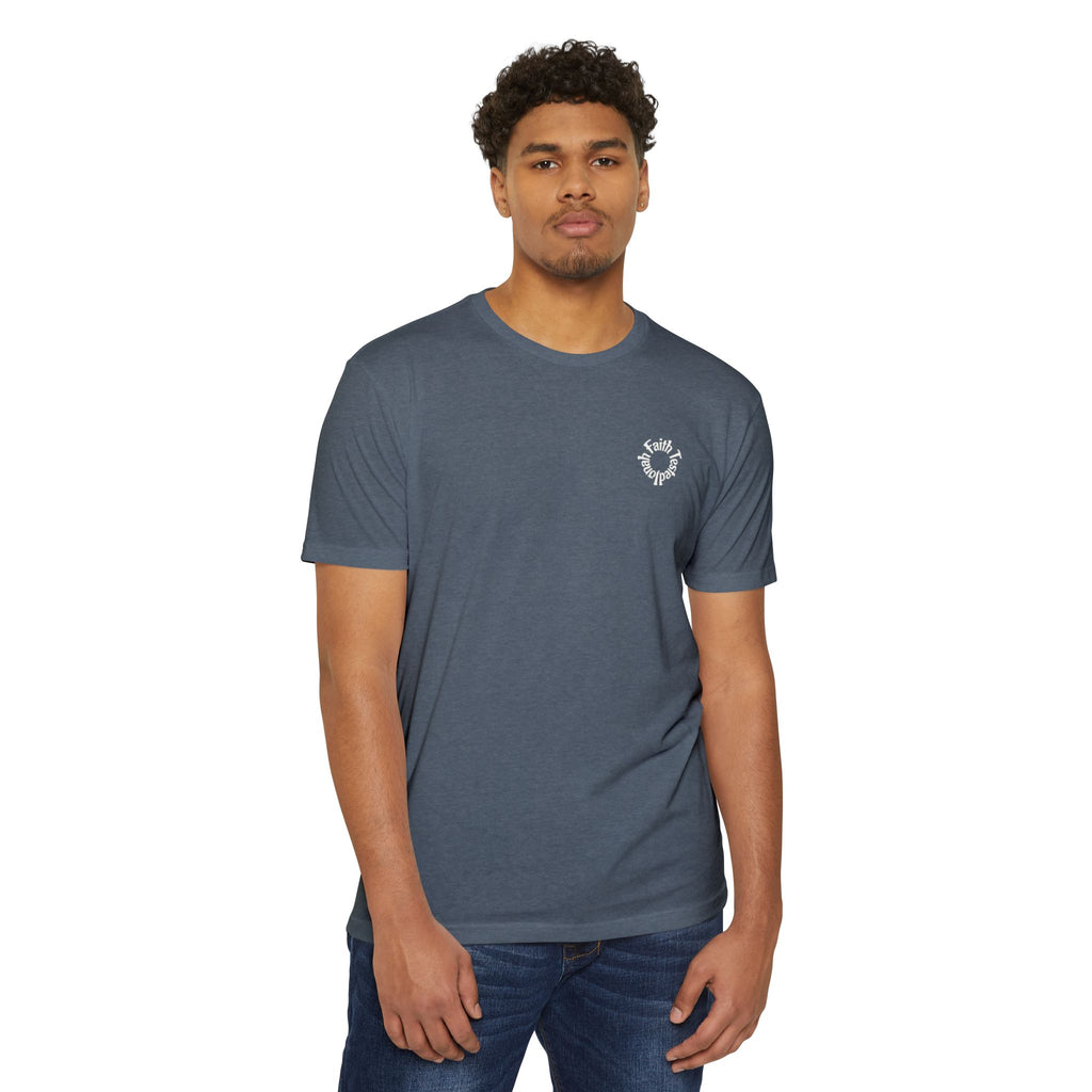 Jonah – Back Print T-Shirt | Atmospheric Deep Sea Graphic – Five-Star Faith Series