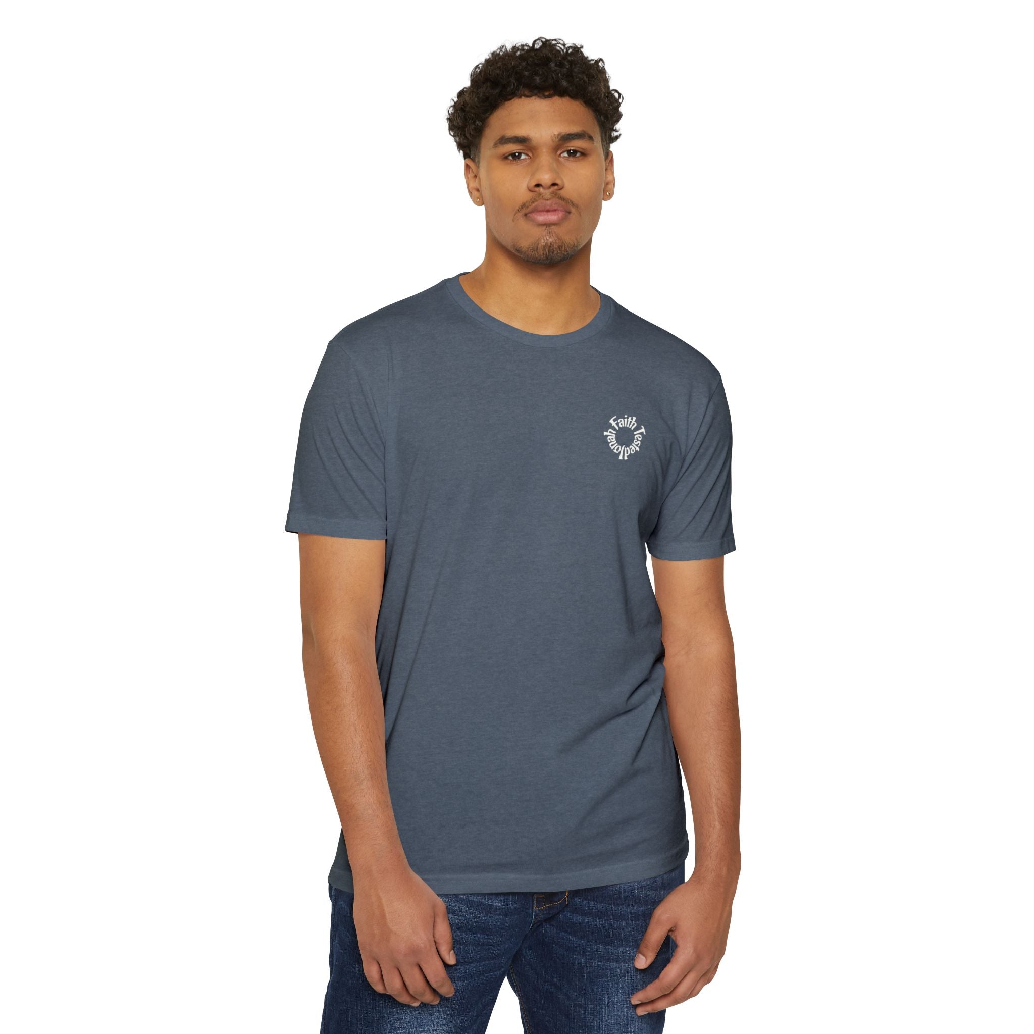 Jonah – Back Print T-Shirt | Atmospheric Deep Sea Graphic – Five-Star Faith Series