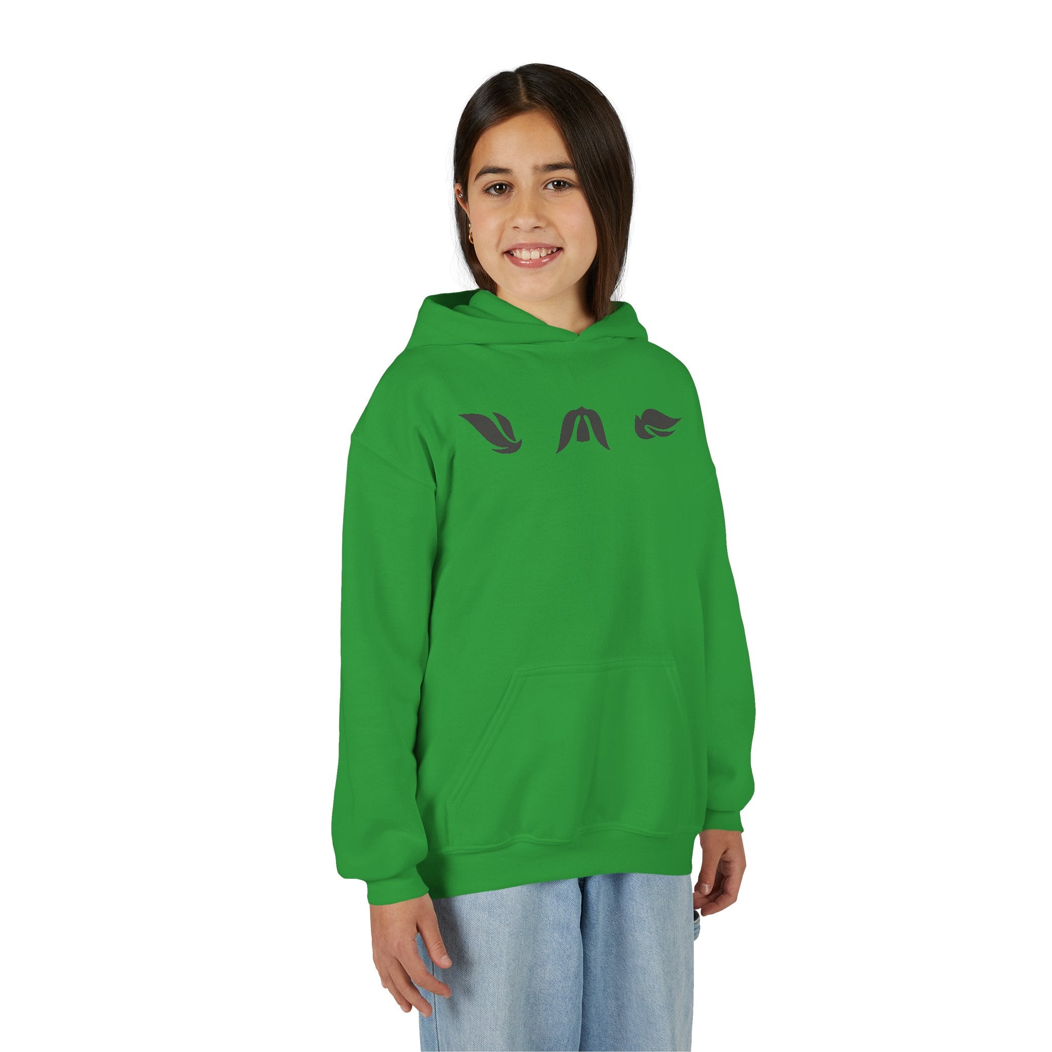 Youth “The Lord is My Light & Salvation” Hoodie – Psalm 27 Christian Kids Sweatshirt