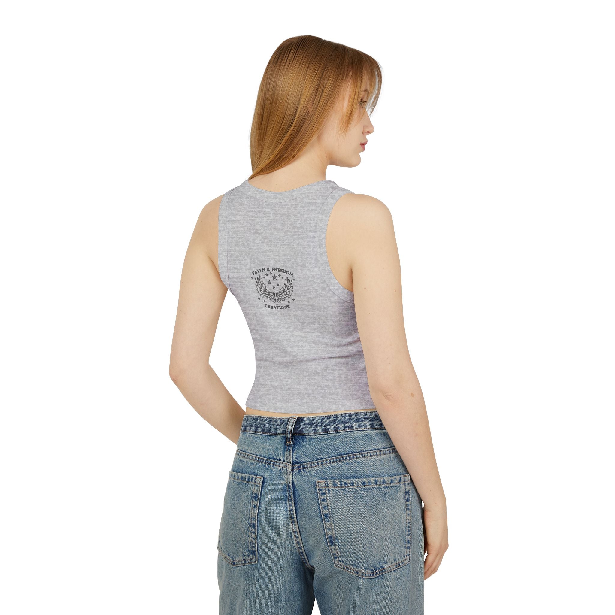 Peter – Racer Tank | “Loving Review by Jesus” 5-Star Graphic – Five-Star Faith Series