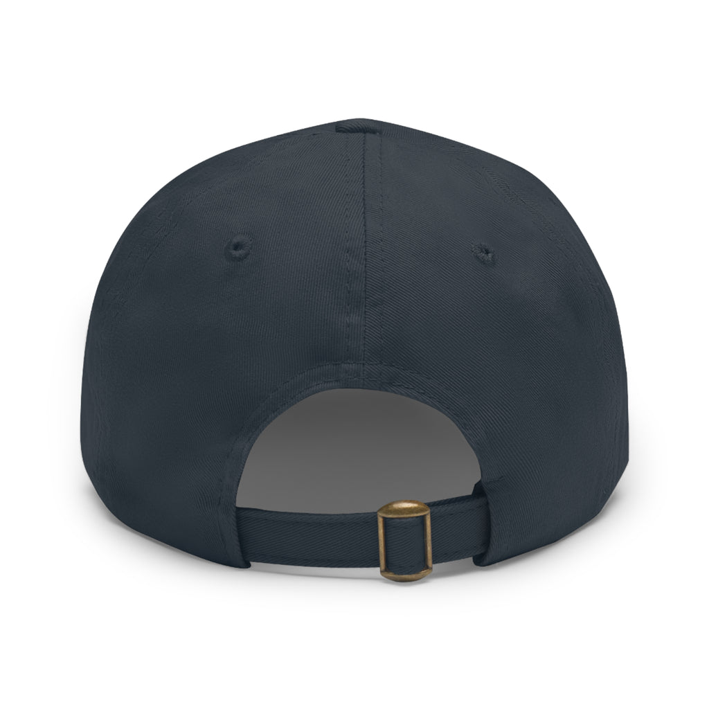 It's in My DNA Christian Dad Hat – Faith-Inspired Faux Leather Patch Baseball Cap
