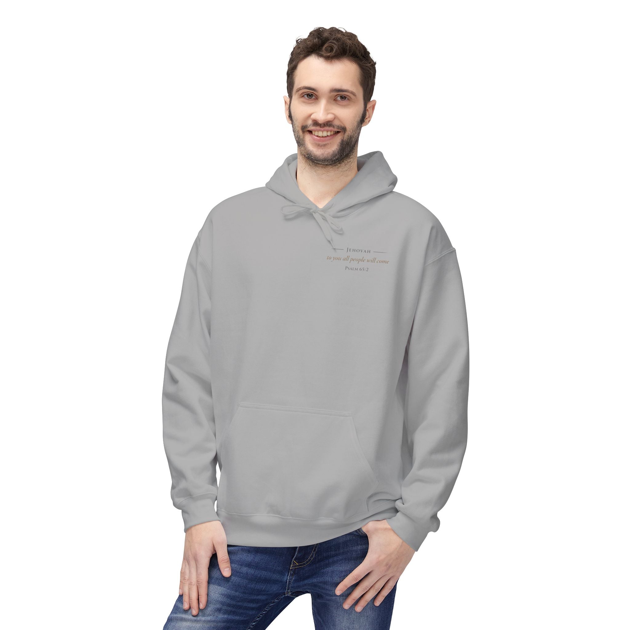 Prayer Hoodie – “O Hearer of Prayer” Psalm 65:2 Christian Pullover | Faith & Freedom Creations
