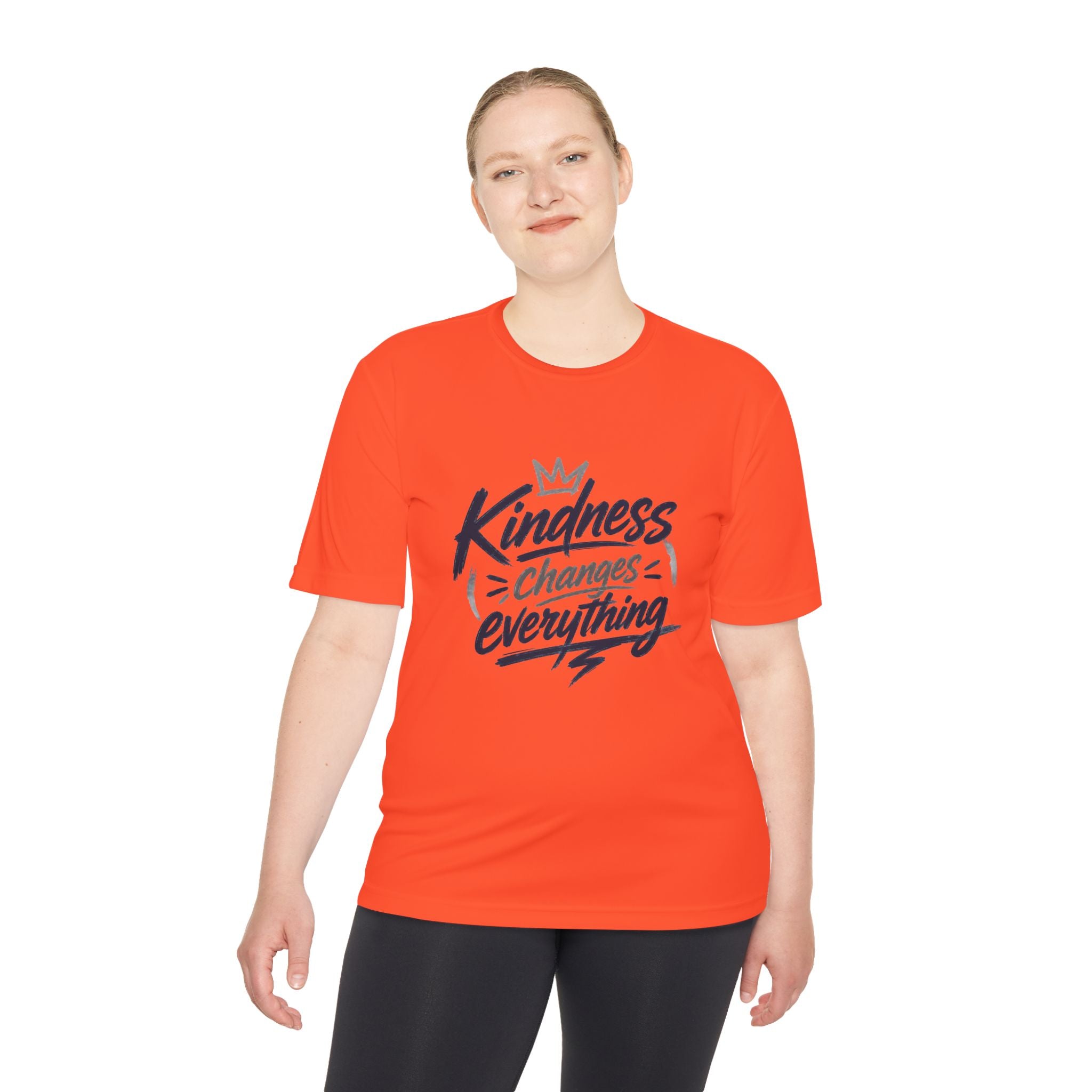Kindness Changes Everything Tee – Inspirational Moisture-Wicking Performance Shirt
