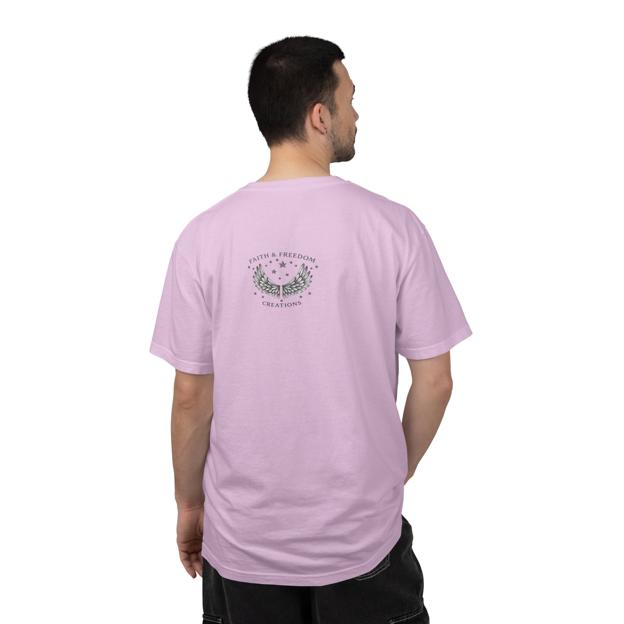 Abraham – Vintage T-Shirt | “I Trusted the Promise” Graphic – Five-Star Faith Series