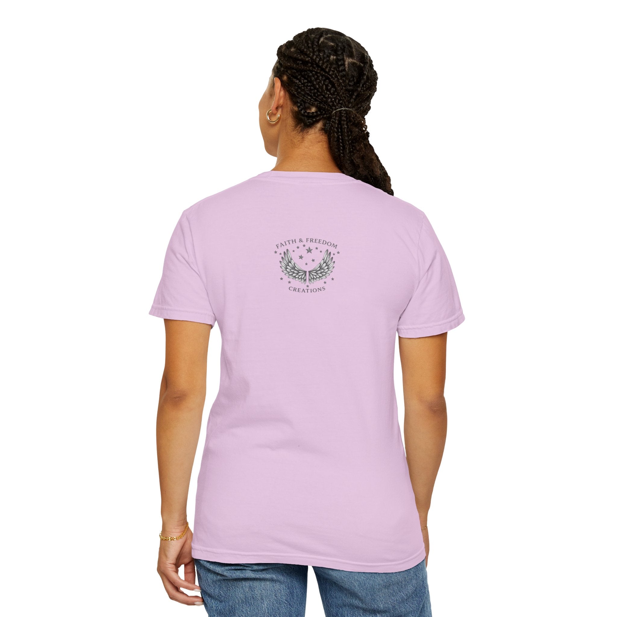 Abraham – Vintage T-Shirt | “I Trusted the Promise” Graphic – Five-Star Faith Series