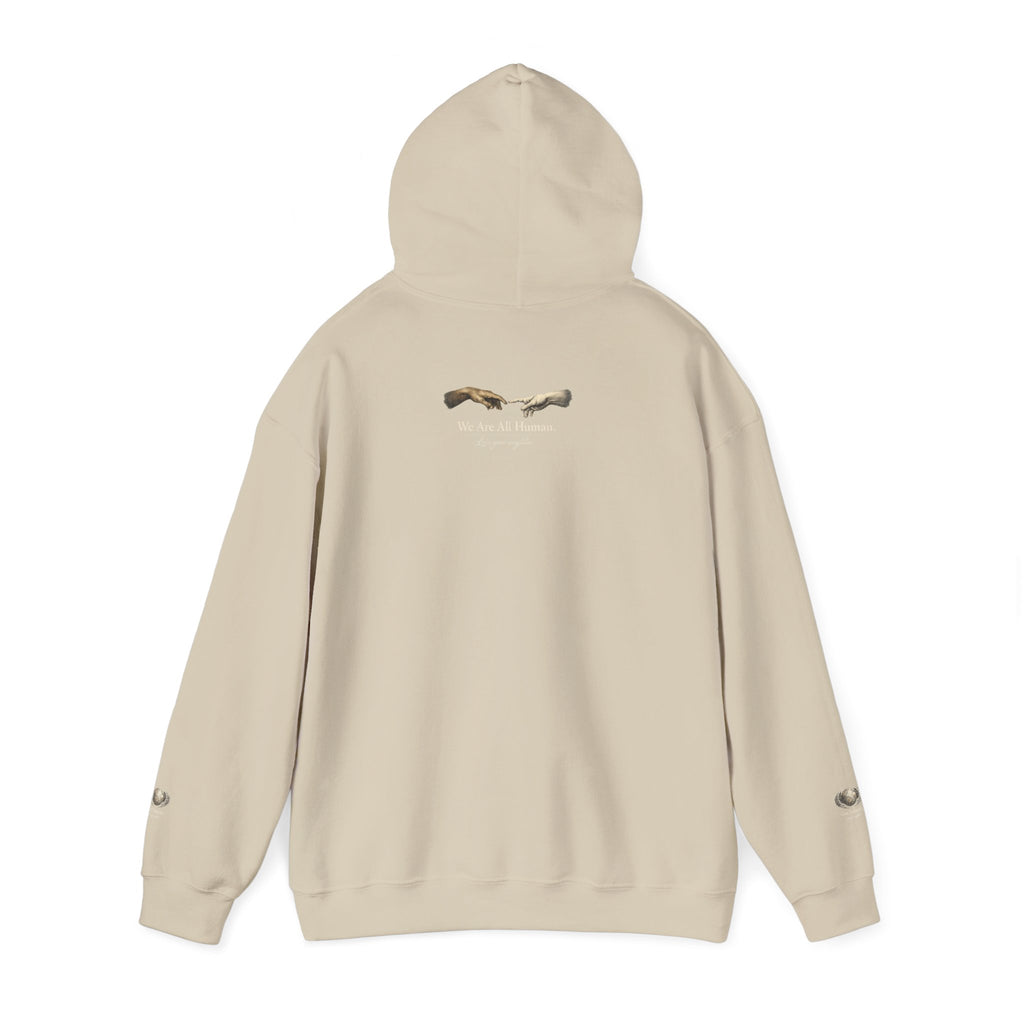 “Love People Anyway” Hoodie – Inspirational Script Graphic Sweatshirt | Compassion Message Pullover