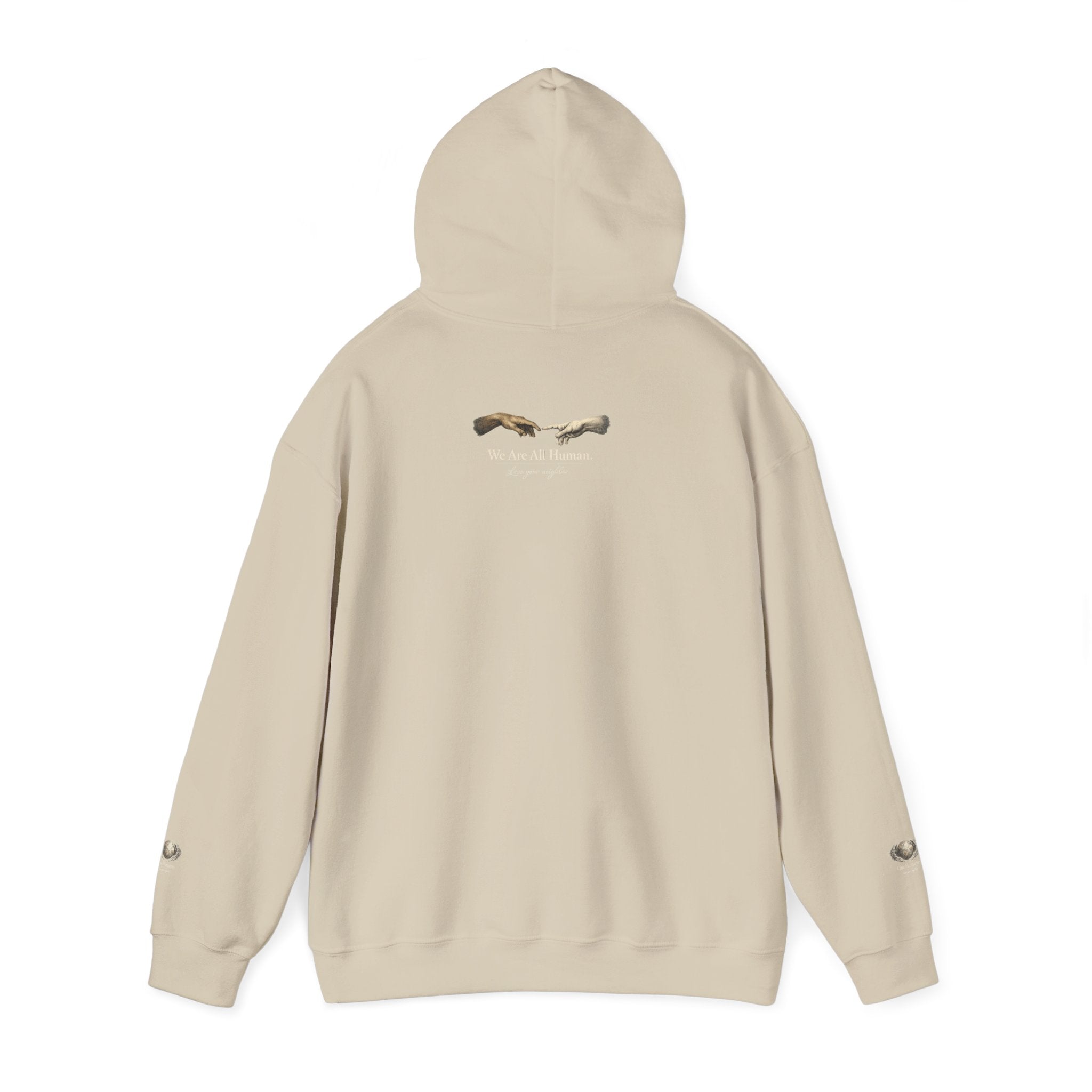 “Love People Anyway” Hoodie – Inspirational Script Graphic Sweatshirt | Compassion Message Pullover