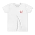Jesus Loves Me Youth T-Shirt – Heart Word Cloud Christian Kids Tee | Faith Inspired Youth Shirt
