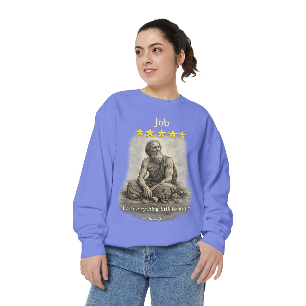 Faithful Through It All Sweatshirt — "I Lost Everything, Still Faithful" Christian Pullover-⭐ Five-Star Faith Series⭐