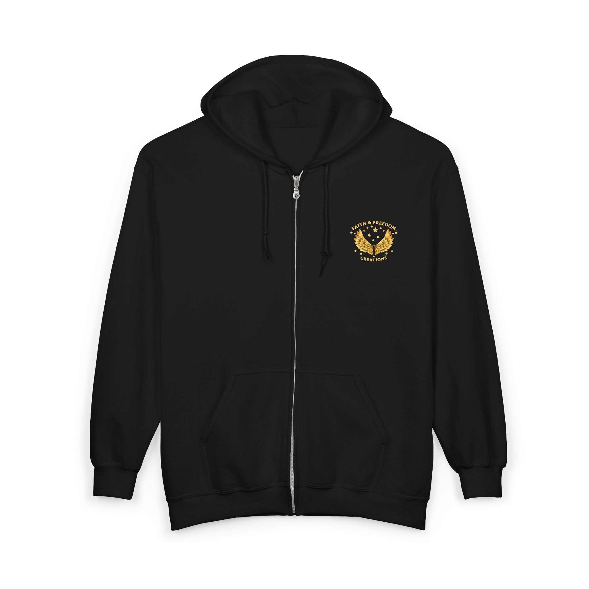 Be Kind to One Another – Full-Zip Hoodie | Teddy Moon Scripture Design