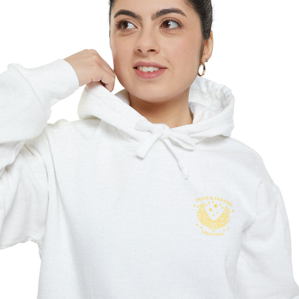 Manna Catering Co. – Hoodie | “Manna Review” Vintage Graphic – Five-Star Faith Series