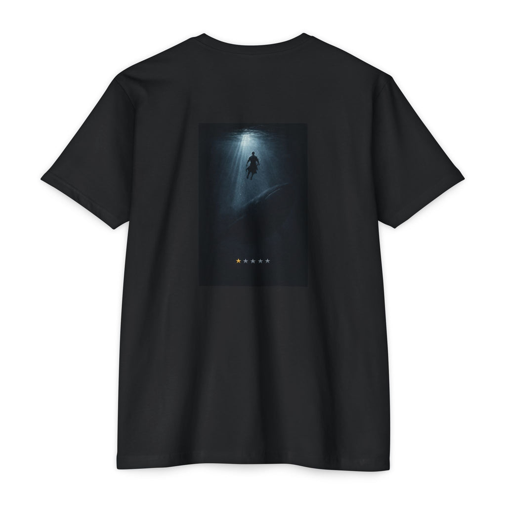Jonah – Back Print T-Shirt | Atmospheric Deep Sea Graphic – Five-Star Faith Series