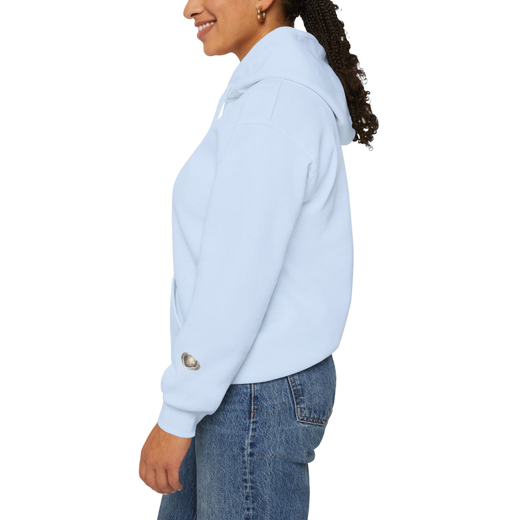 “Love People Anyway” Hoodie – Inspirational Script Graphic Sweatshirt | Compassion Message Pullover