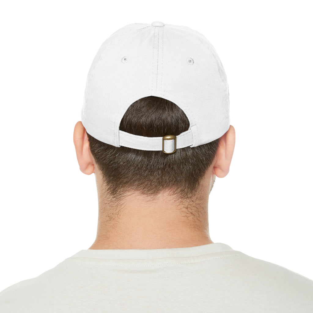Walk Humbly Leather Patch Dad Hat | Micah 6:8 Christian Outdoor Cap | Faith Freedom Creations
