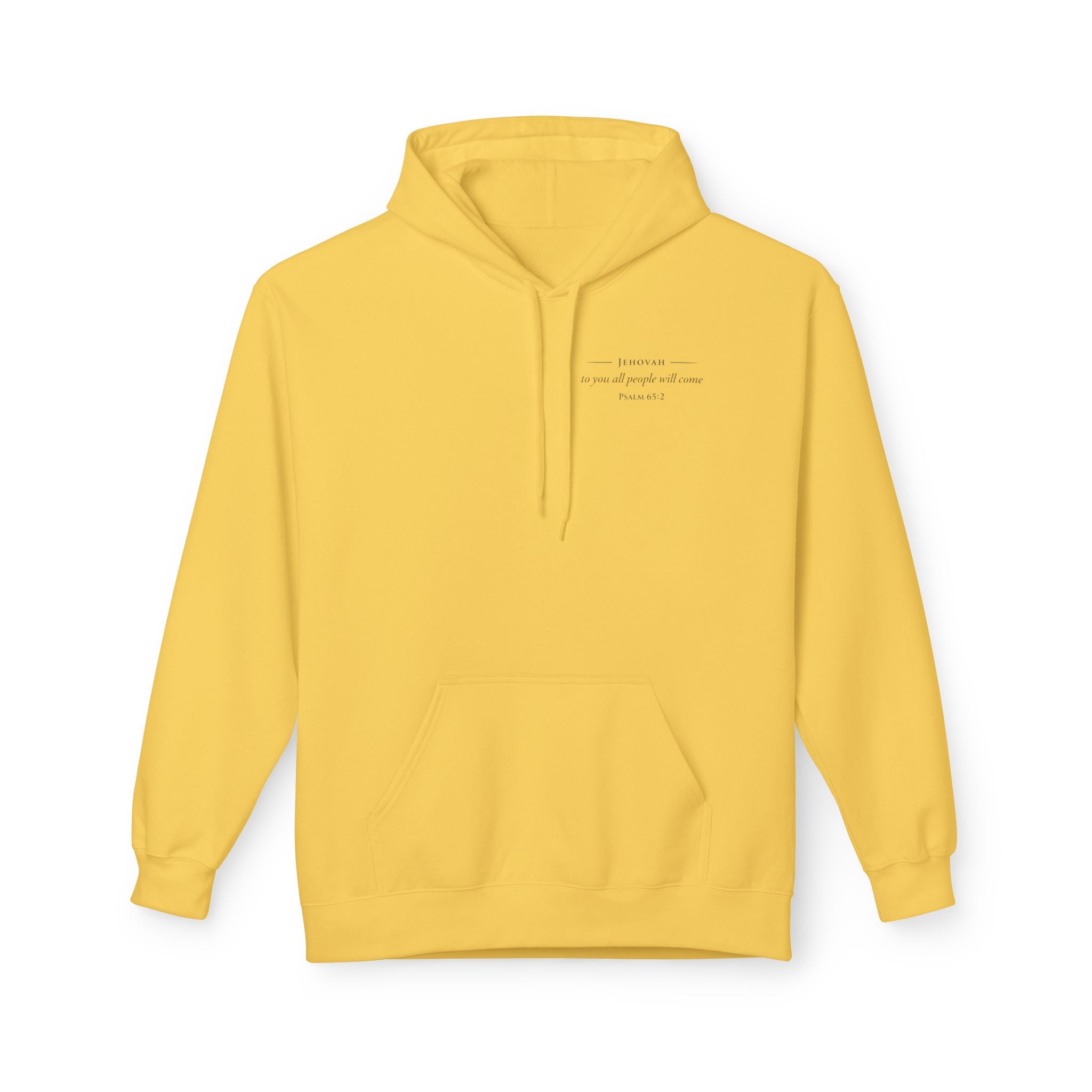 Prayer Hoodie – “O Hearer of Prayer” Psalm 65:2 Christian Pullover | Faith & Freedom Creations