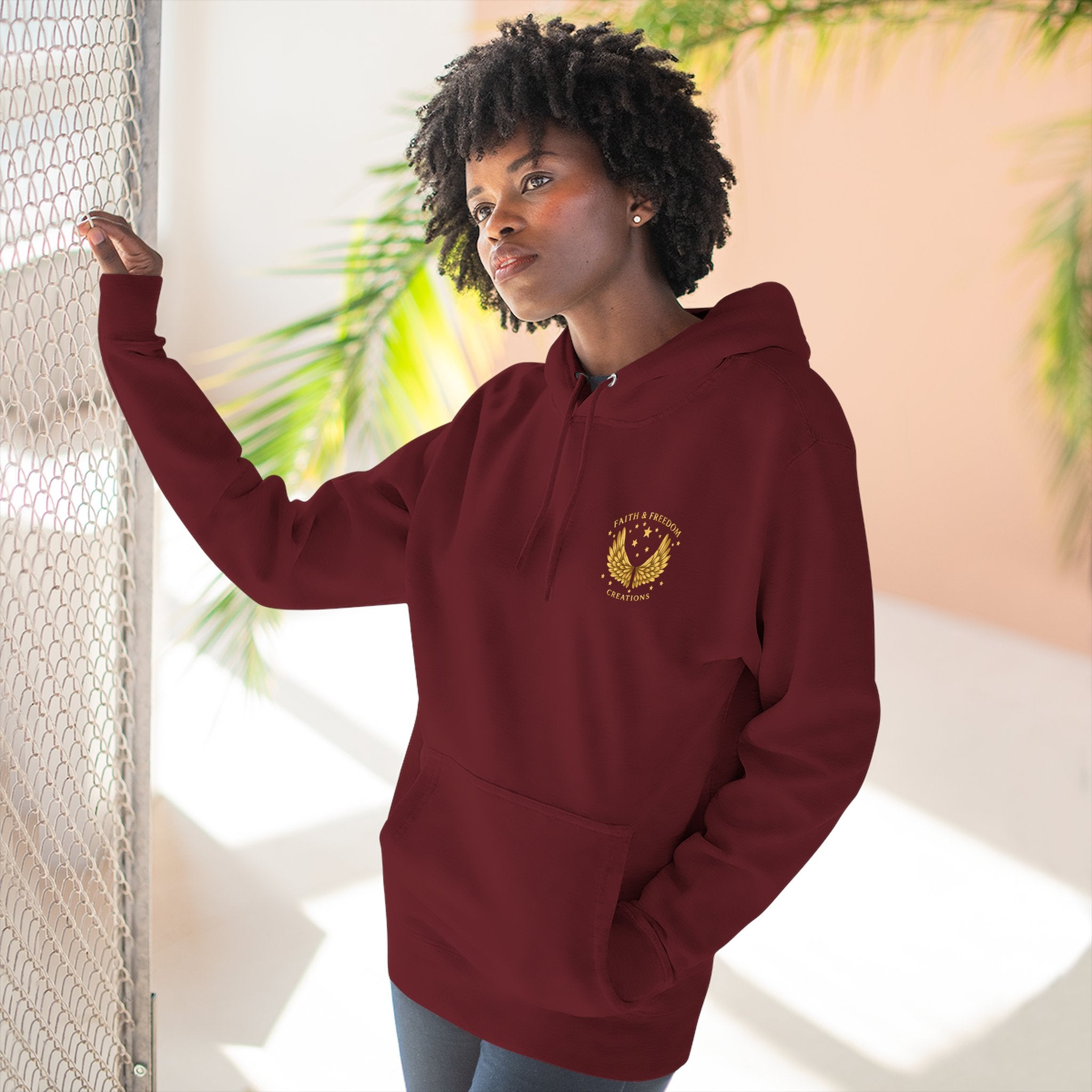 Delilah’s Salon – Hoodie | Vintage Review Graphic – Five-Star Faith Series