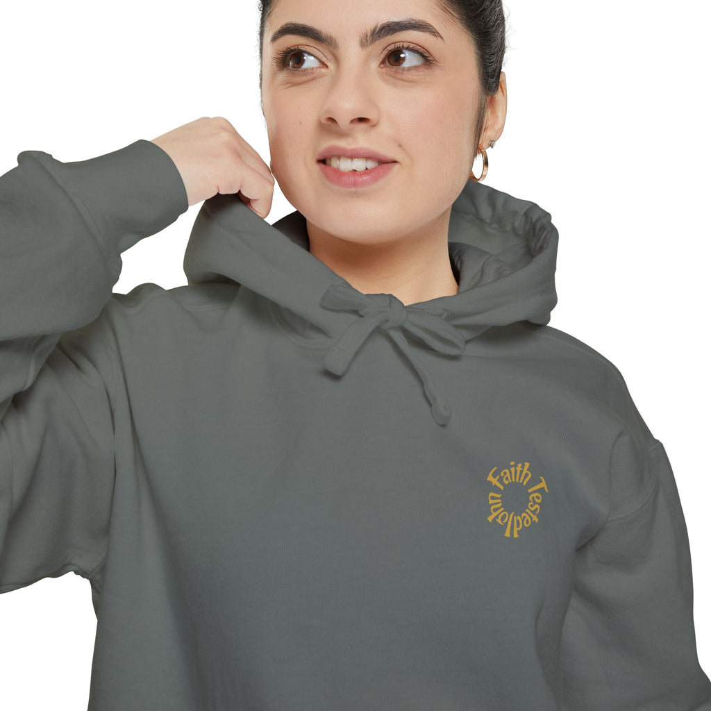 "John The Beloved Review, by Jesus"Hoodie — Illustrated Religious Graphic Pullover-⭐ Five-Star Faith Series⭐