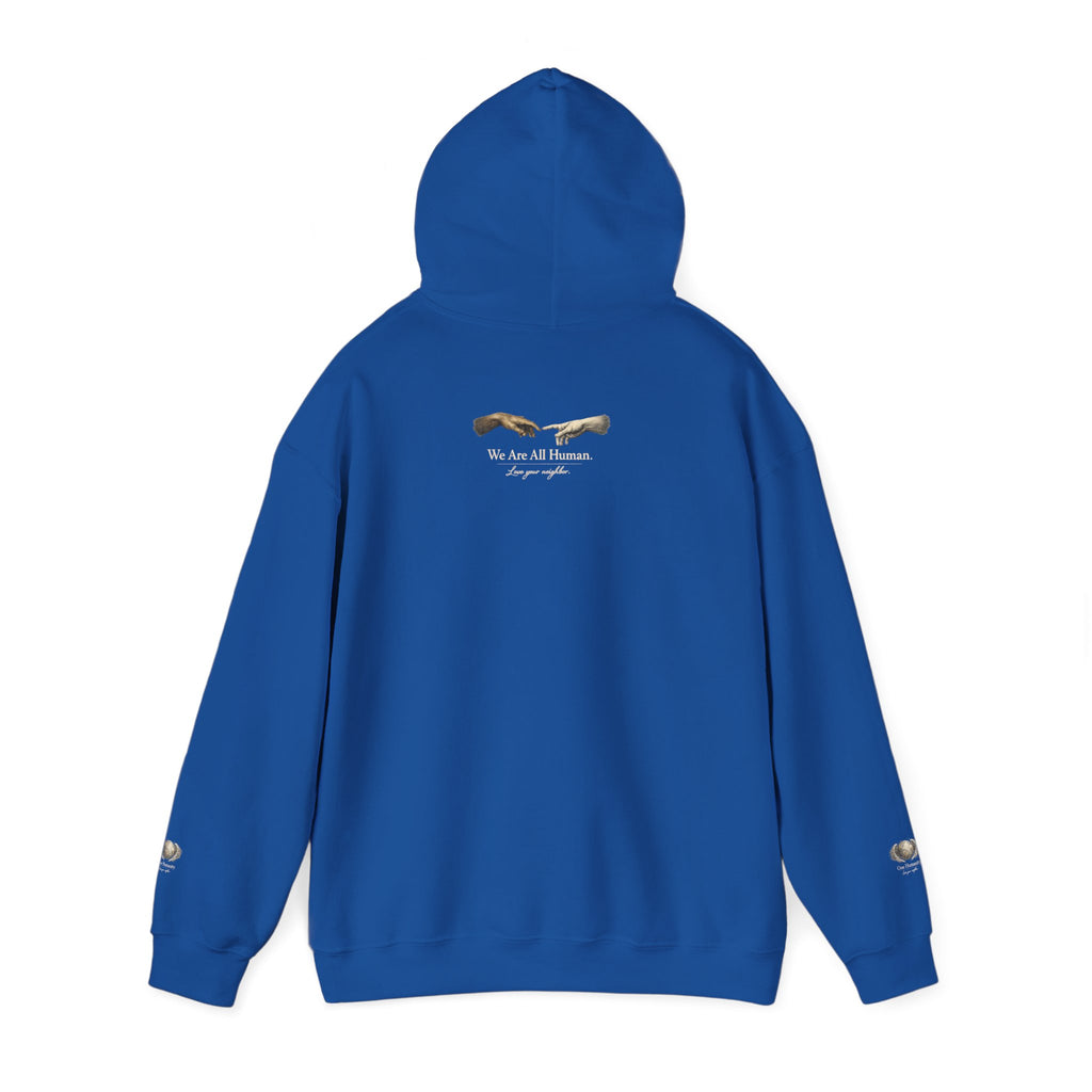 “Love People Anyway” Hoodie – Inspirational Script Graphic Sweatshirt | Compassion Message Pullover