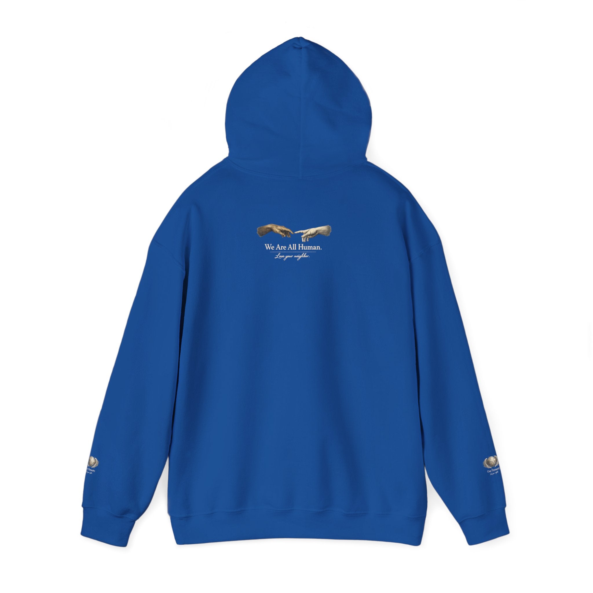 “Love People Anyway” Hoodie – Inspirational Script Graphic Sweatshirt | Compassion Message Pullover