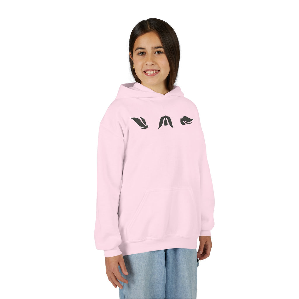 Youth “The Lord is My Light & Salvation” Hoodie – Psalm 27 Christian Kids Sweatshirt