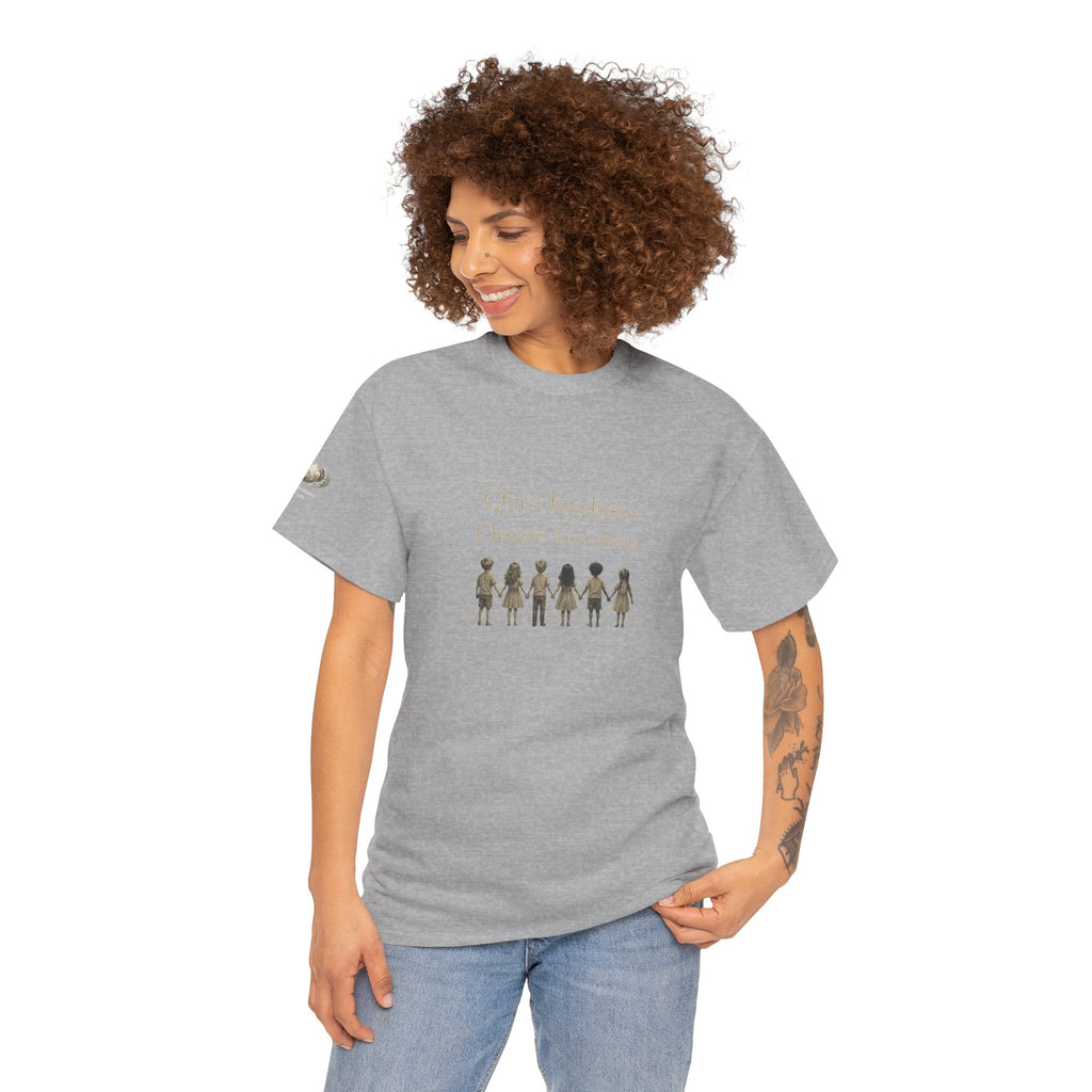 Kindness Graphic Tee – “Quiet Kindness Changes Everything” Inspirational T-Shirt