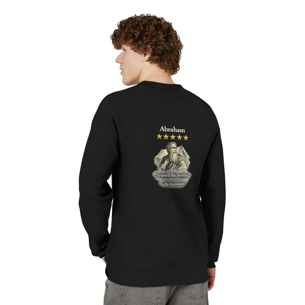 Abraham— "I trusted the promise" Graphic Crewneck Sweatshirt
