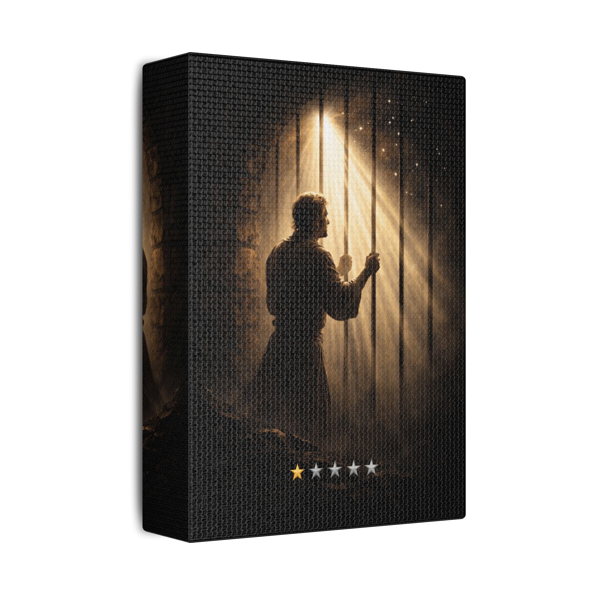 John in Prison Canvas — Biblical Wall Art