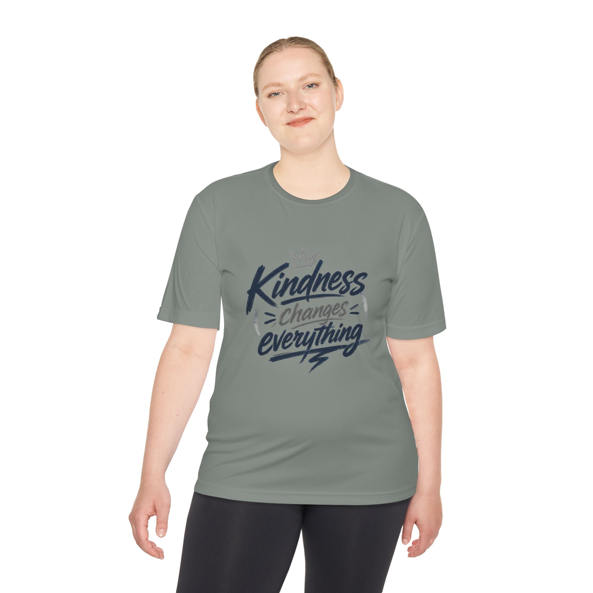 Kindness Changes Everything Tee – Inspirational Moisture-Wicking Performance Shirt
