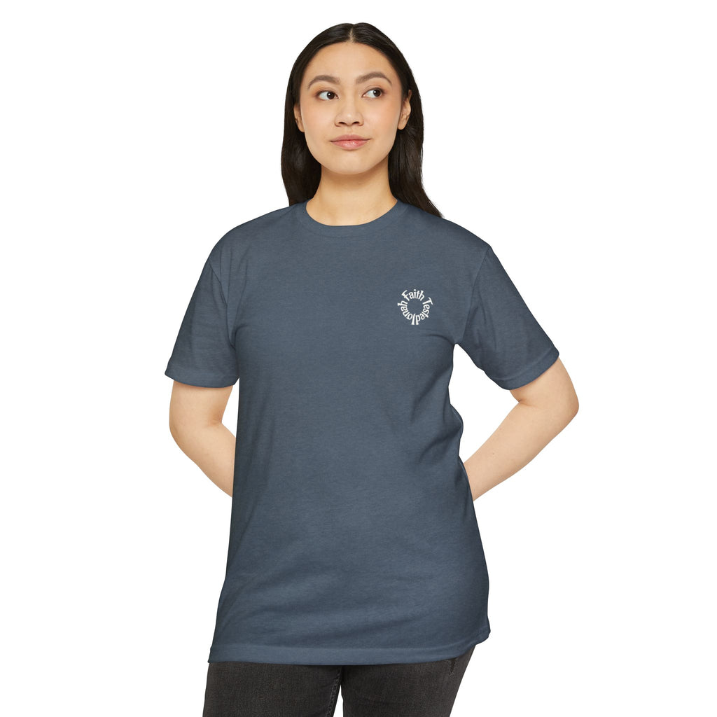 Jonah – Back Print T-Shirt | Atmospheric Deep Sea Graphic – Five-Star Faith Series