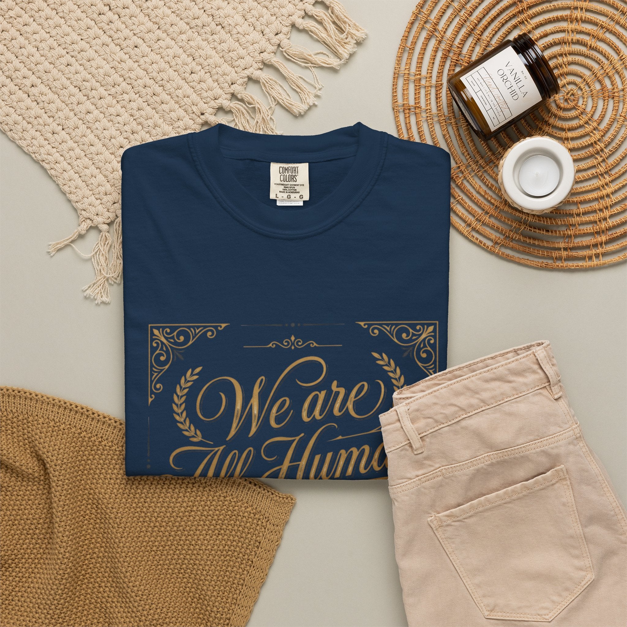 We Are All Human T-Shirt – “Choose Compassion” Inspirational Graphic Tee