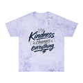 Kindness Changes Everything Tie-Dye T-Shirt – Inspirational Color Blast Graphic Tee