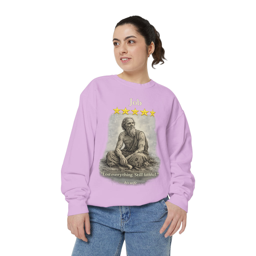 Faithful Through It All Sweatshirt — "I Lost Everything, Still Faithful" Christian Pullover-⭐ Five-Star Faith Series⭐