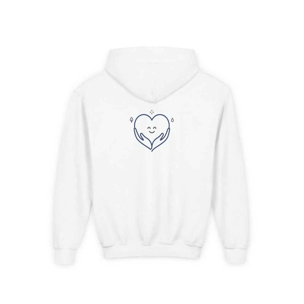 Youth Hoodie – “Kindness Changes Everything” Inspirational Kids Pullover