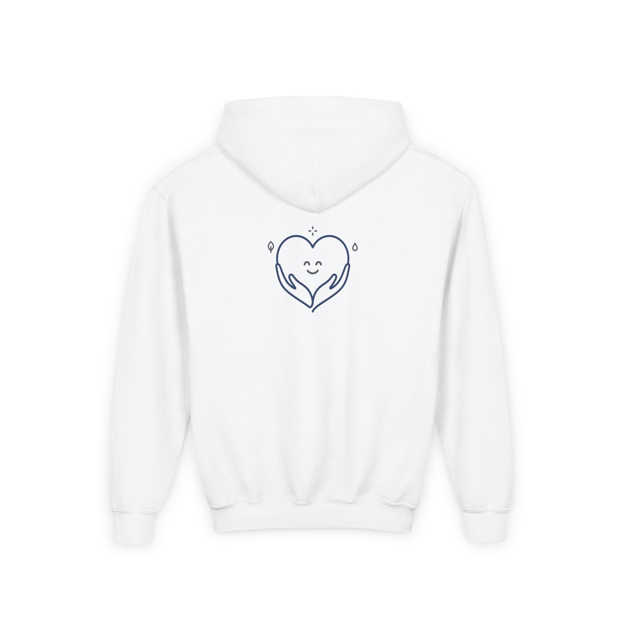 Youth Hoodie – “Kindness Changes Everything” Inspirational Kids Pullover