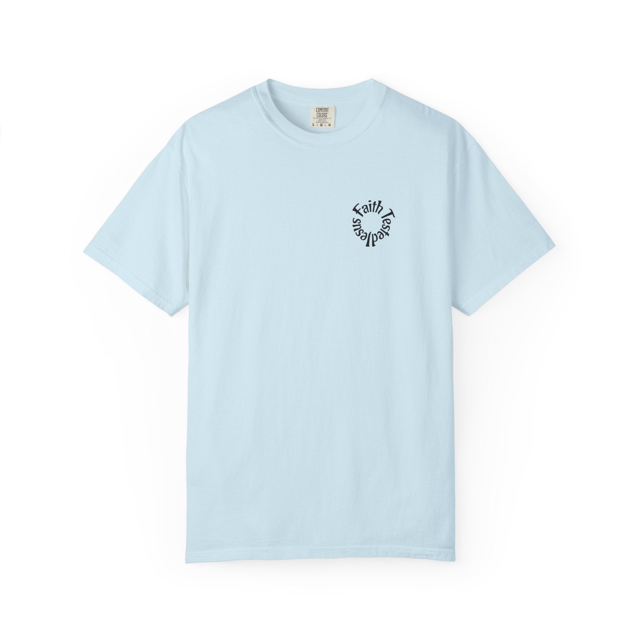 Jesus Loves You Personalized Faith T-Shirt — Custom Back Christian Graphic Tee