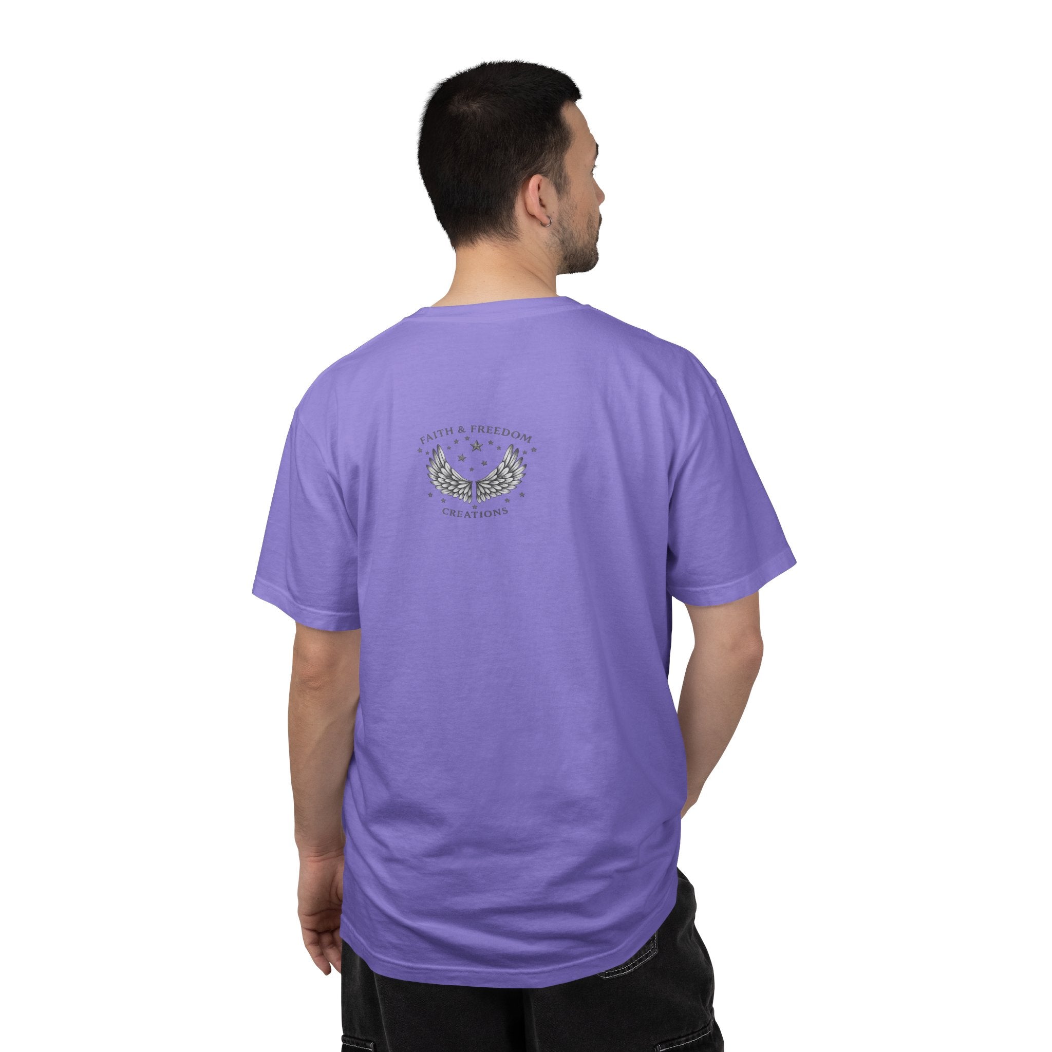 Abraham – Vintage T-Shirt | “I Trusted the Promise” Graphic – Five-Star Faith Series