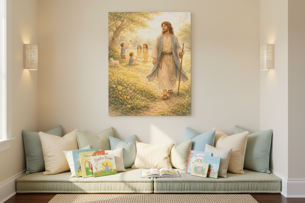 Walking Among Us Canvas — The Good Shepherd (John 10:11)