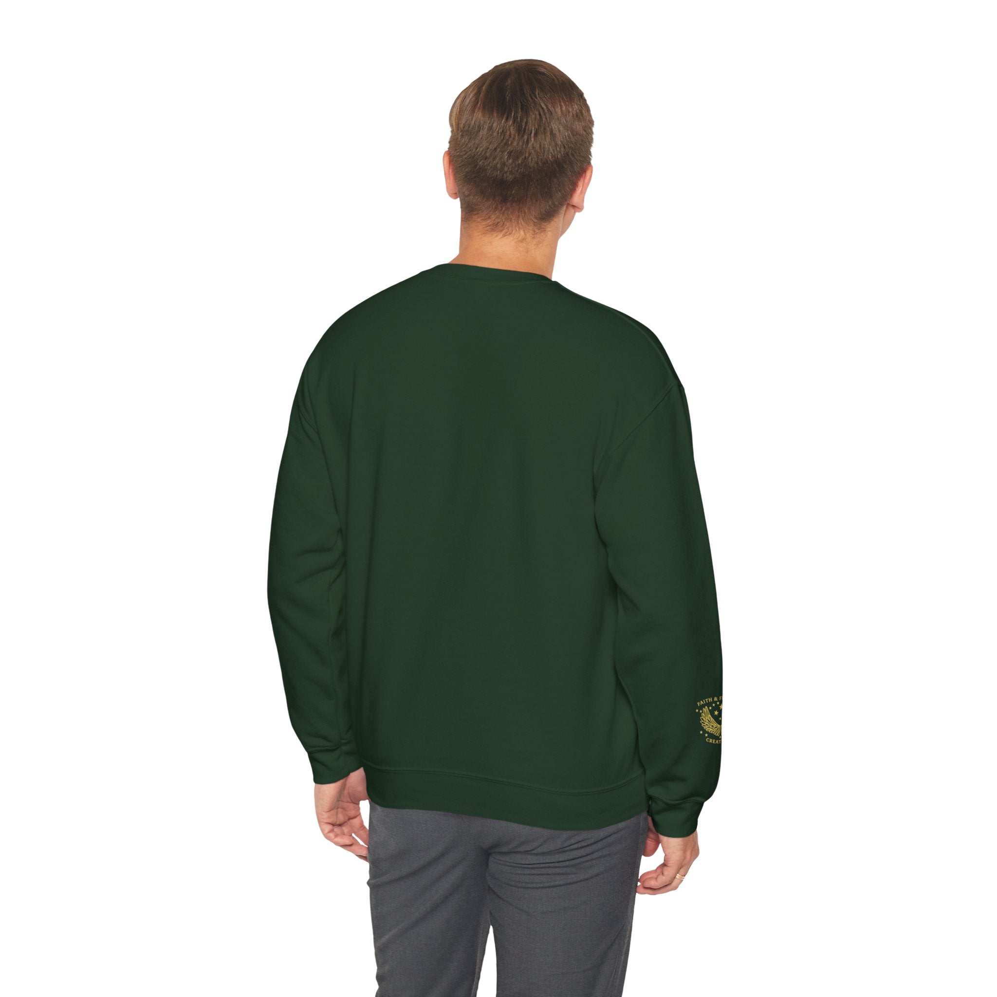 Noah – Crewneck Sweatshirt | “Ark Cruise Liner” Vintage Illustration – Five-Star Faith Series
