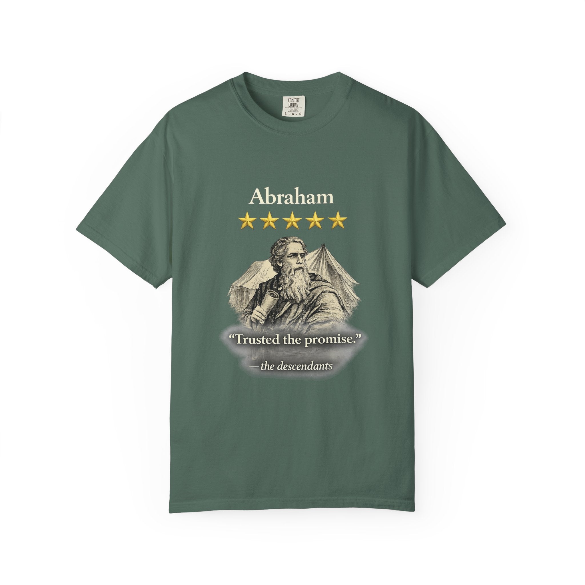 I Trusted the Promise Vintage T-Shirt - Abraham Five-Star Faith Series