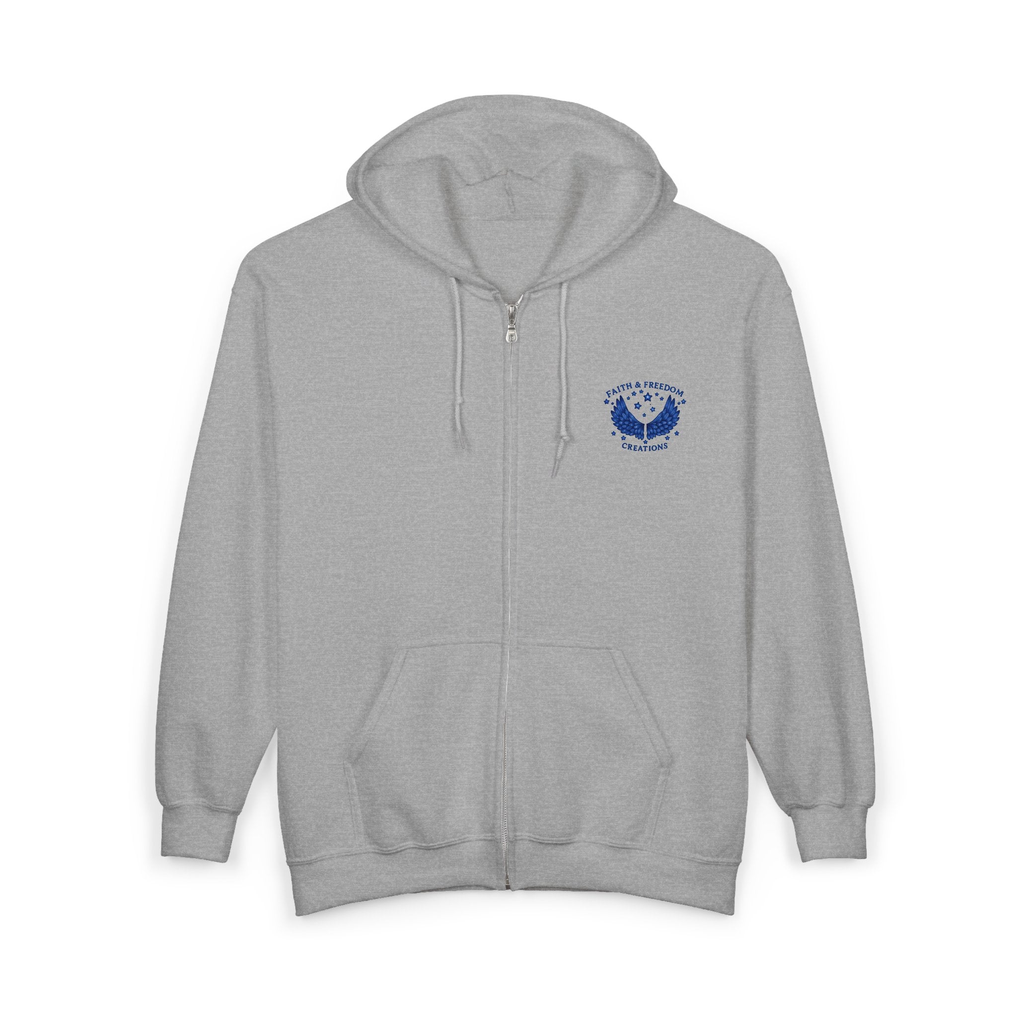 Be Kind to One Another – Full-Zip Hoodie | Teddy Moon Scripture Design