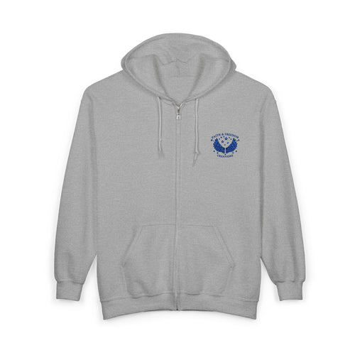 Be Kind to One Another – Full-Zip Hoodie | Teddy Moon Scripture Design