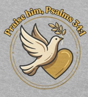 Dove of Peace Pocket T-Shirt | Pray Love Remember Christian Tee | Faith Freedom Creations