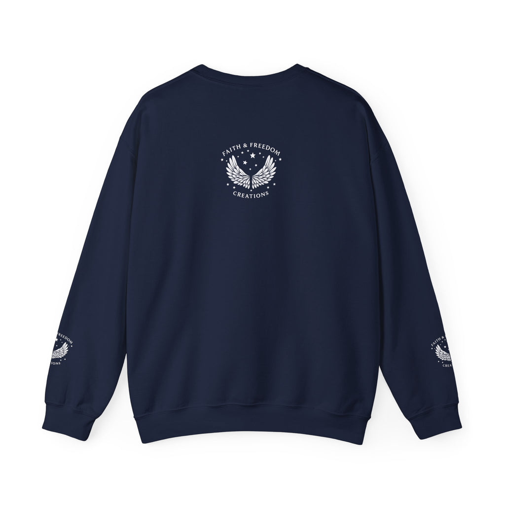 Tower of Babel – Crewneck Sweatshirt | “Review” Vintage Graphic – Five-Star Faith Series